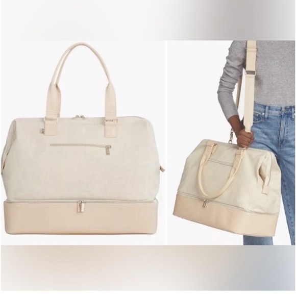 NEW NWT Beis Weekend Bag in Beige - Picture 2 of 6